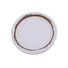 Load image into Gallery viewer, White Panel Round Canvas Board Wooden Frame Painting, 40cm, 20cm