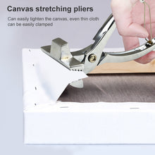 Load image into Gallery viewer, Chrome Canvas Stretching Plier Artist Framing Tool, Artist Framing Tool