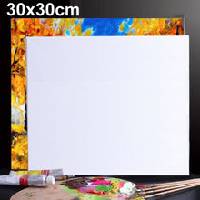 Load image into Gallery viewer, Oil Acrylic Paint White Blank Square Artist Canvas Wooden Board Frame, Board Frame, 15x15cm, Board Frame, 20x20cm, Board Frame, 20x30cm, Board Frame, 25x30cm, Board Frame, 30x30cm, Board Frame, 30x40cm, Board Frame, 40x40cm, Board Frame, 40x50cm