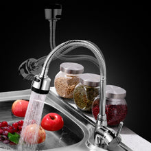 Load image into Gallery viewer, Kitchen Faucet Anti-splash Head Wash Basin Sink Universal Rotatable Faucet Full Copper Joint, Cold Water, Cold Water+50 cm Tube, Cold Water+60 cm Tube, Cold Water+80 cm Tube, Hot &amp; Cold Water, Hot &amp; Cold Water+60 cm Tube, 304 Cold Water                ...
