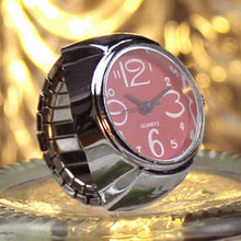 Load image into Gallery viewer, 2PCS  L04 2018 Dial Quartz Analog Watch Creative Steel Cool Elastic Quartz Finger Ring Watch Men Women