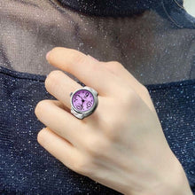 Load image into Gallery viewer, 2PCS  L04 2018 Dial Quartz Analog Watch Creative Steel Cool Elastic Quartz Finger Ring Watch Men Women