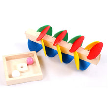 Load image into Gallery viewer, 3 PCS Baby Educational Blocks Wooden Tree Marble Ball Run Track Game Intelligence Smart Children Toys