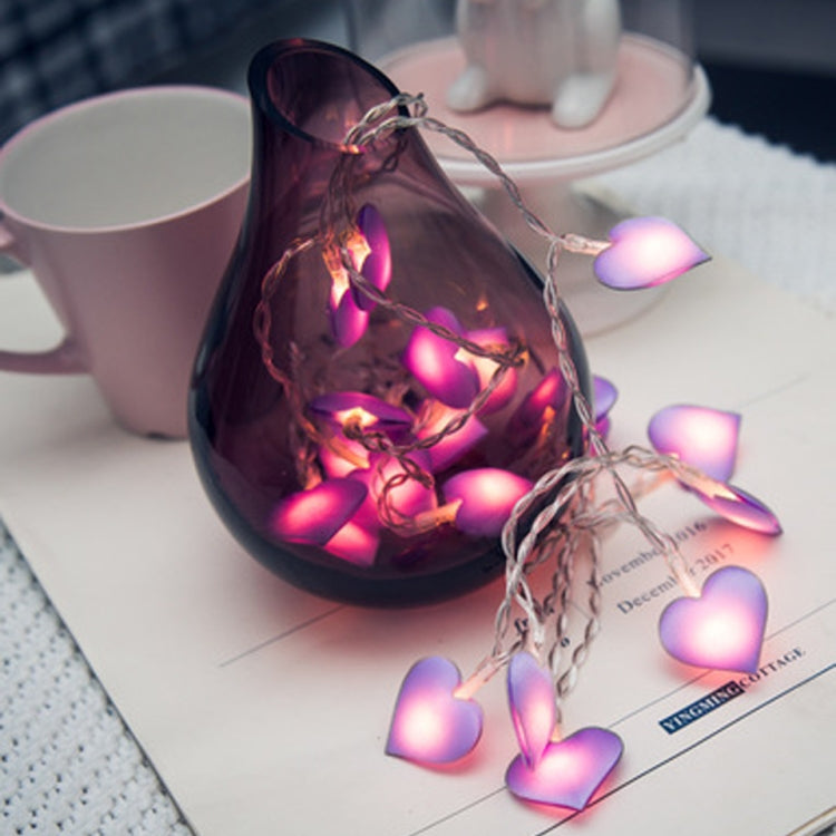 LED Fairy Lights Love Heart Lantern Navidad String Lights Holiday Lighting Bedroom Home Decoracion, 3m 20LEDs