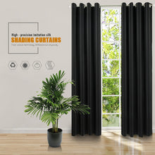 Load image into Gallery viewer, High-precision Curtain Shade Cloth Insulation Solid Curtain, 42x84 Inch（107x213CM）, 52x63 Inch（132x160CM）, 52x84（132x213）