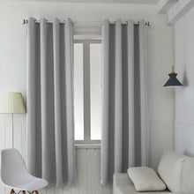 Load image into Gallery viewer, High-precision Curtain Shade Cloth Insulation Solid Curtain, 42x84 Inch（107x213CM）, 52x63 Inch（132x160CM）, 52x84（132x213）