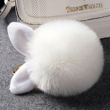 Load image into Gallery viewer, Fur Pom Keychains Fake Rabbit Fur Ball Keychain
