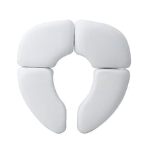 Load image into Gallery viewer, Soft Skin-Friendly Children Folding Potty Seat Cover Baby Travel Folding Padded Toilet Seat Toilet Training, Toilet Seat