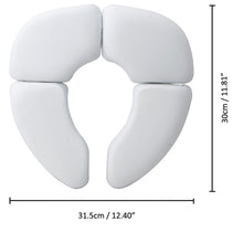 Load image into Gallery viewer, Soft Skin-Friendly Children Folding Potty Seat Cover Baby Travel Folding Padded Toilet Seat Toilet Training, Toilet Seat