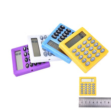 Load image into Gallery viewer, Pocket Cartoon Mini Calculator Candy Colors Handheld Coin Batteries Calculation Tool, Pocket Mini Calculator