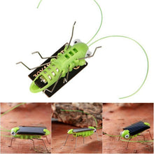 Load image into Gallery viewer, Children Baby Solar Power Energy Insect Grasshopper Cricket Kids Toy Gift