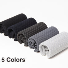 Load image into Gallery viewer, 3 Pairs of Bamboo Fiber Men Double Needle Dark Flower Small Square Section Business Tube Socks