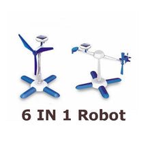 Load image into Gallery viewer, 3PCS DIY Solar Puzzle Toys 6 in 1 Educational Solar Power Kits Novelty Solar Robots for Kids
