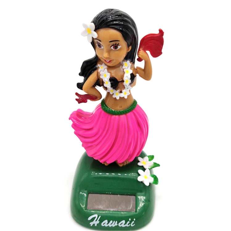 Solar Powered Dancing Hula Girl Swinging Bobble Toy Gift for Car Decoration, TBD048817401A, TBD048817401B, TBD048817401C, TBD048817401D, TBD048817401E, TBD048817401F