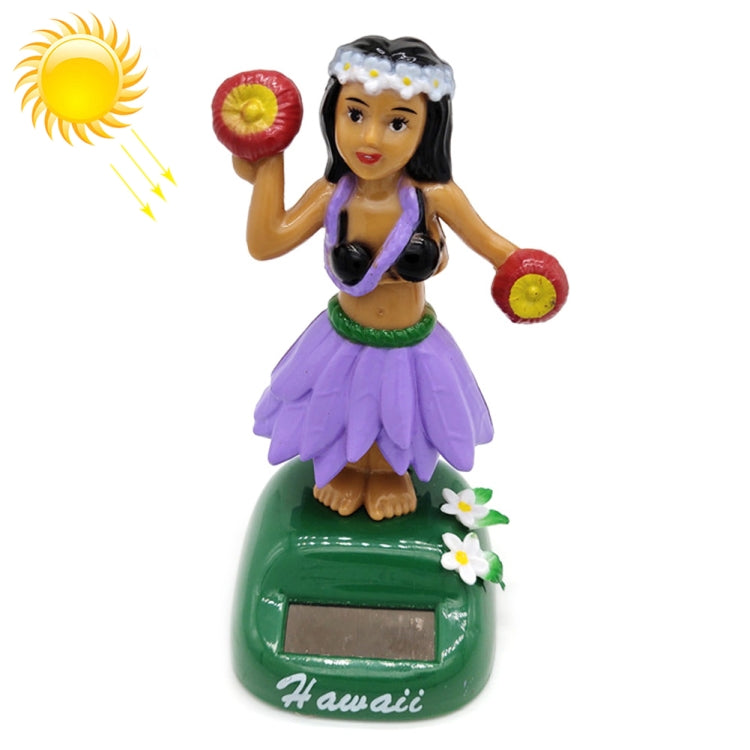 Solar Powered Dancing Hula Girl Swinging Bobble Toy Gift for Car Decoration, TBD048817401A, TBD048817401B, TBD048817401C, TBD048817401D, TBD048817401E, TBD048817401F