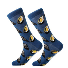 Load image into Gallery viewer, Cotton Various Cartoon Geometric Patterns Fashion Men Tube Socks