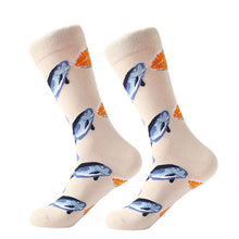 Load image into Gallery viewer, Cotton Various Cartoon Geometric Patterns Fashion Men Tube Socks