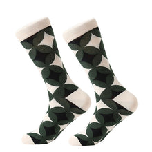 Load image into Gallery viewer, Cotton Various Cartoon Geometric Patterns Fashion Men Tube Socks