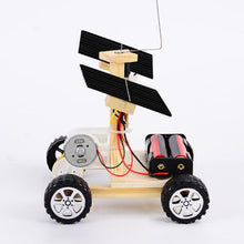 Load image into Gallery viewer, DIY Mini Wooden Car Wireless Remote Control Vehicle Model Kids Toys