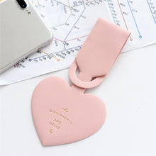 Load image into Gallery viewer, Love Shape Luggage Tag Travel Pass Name Card Tag