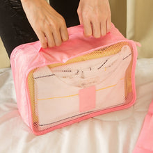 Load image into Gallery viewer, 6 PCS/Set Travel Bag ClothesLuggage Organizer High Capacity Mesh Packing Cubes