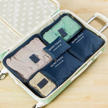 Load image into Gallery viewer, 6 PCS/Set Travel Bag ClothesLuggage Organizer High Capacity Mesh Packing Cubes