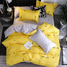 Load image into Gallery viewer, Bedding Set Luxury Family Set Sheet Duvet Cover Pillowcase, 1.2m Three-piece bedsheet, 1.5m Four-piece bedsheet, 1.8m Four-piece bedsheet, 2m Four-piece bedsheet, 2.2m Four-piece bedsheet