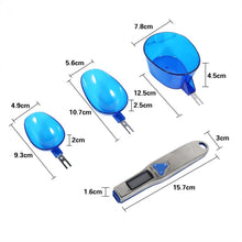 Load image into Gallery viewer, Digital Spoon Scale LCD Display Bulk Food Digital Measuring Tool Scale Range: 500/0.1g, 3 in 1