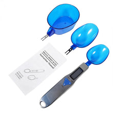Load image into Gallery viewer, Digital Spoon Scale LCD Display Bulk Food Digital Measuring Tool Scale Range: 500/0.1g, 3 in 1