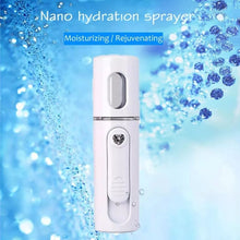 Load image into Gallery viewer, Facial Steamer Nano Steamer Handy  Face Moisture Sprayer Rechargeable Mini USB Charging