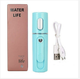 Facial Steamer Nano Steamer Handy  Face Moisture Sprayer Rechargeable Mini USB Charging
