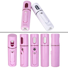 Load image into Gallery viewer, Facial Steamer Nano Steamer Handy  Face Moisture Sprayer Rechargeable Mini USB Charging