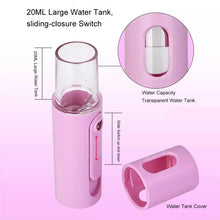 Load image into Gallery viewer, Facial Steamer Nano Steamer Handy  Face Moisture Sprayer Rechargeable Mini USB Charging