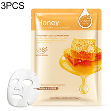 Load image into Gallery viewer, 3 PCS Skin Care Plant Facial Mask Moisturizing Oil Control Blackhead Remover Wrapped Mask Face Mask Face Care, Blueberry, Aloe Vera, Olive, Honey, Red Pomegranate, Cucumber