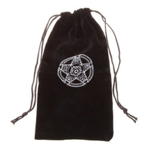 Load image into Gallery viewer, Velvet Pentagram Tarot Card Bag Home Mini Drawstring Package, Drawstring Package