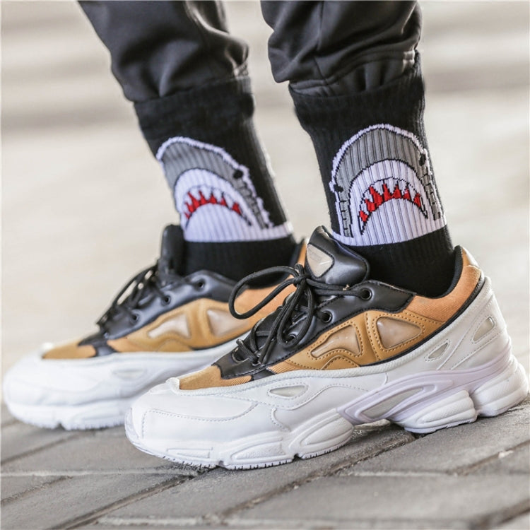 Cartoon Shark Socks Funny Fashion Cotton Socks