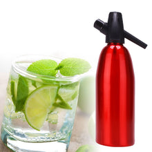 Load image into Gallery viewer, Manual Soda Siphon CO2 Dispenser Water Bubble Generator Cool Drink Cocktail Soda Machine Aluminum Bar DIY Soda Maker, Capacity: 1L