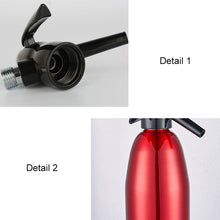 Load image into Gallery viewer, Manual Soda Siphon CO2 Dispenser Water Bubble Generator Cool Drink Cocktail Soda Machine Aluminum Bar DIY Soda Maker, Capacity: 1L