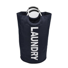 Load image into Gallery viewer, Portable Waterproof Hamper Dirty Clothes Large Collapsible Washing Laundry Basket Bag