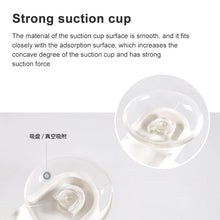 Load image into Gallery viewer, 5 PCS Cute Smiley Suction Cup Hanging Toothbrush Holder Plastic Small Person Teeth Holder, Cute Smiley Suction Toothbrush Holder