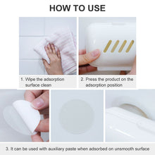 Load image into Gallery viewer, 5 PCS Cute Smiley Suction Cup Hanging Toothbrush Holder Plastic Small Person Teeth Holder, Cute Smiley Suction Toothbrush Holder