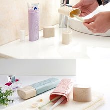 Load image into Gallery viewer, Portable Flower Carved Toothbrush Holder Outdoor Toothrush Cap Case Toothpaste Storage Box Wash Cup