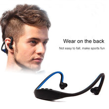 Load image into Gallery viewer, S9 Wireless Sports Bluetooth Earphones for iPhone Huawei XiaoMi Phone, Support TF / SD Card &amp; Microphone