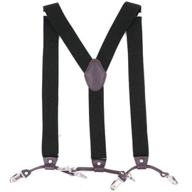 Adjustable 6 Clips Trousers Strap Clip for Men, Size: 125 x 3.5cm