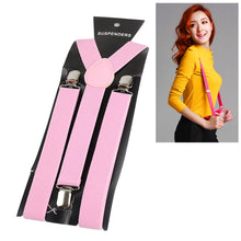 Load image into Gallery viewer, Candy-colored Stretch Polyester Adjustable Shoulder Strap Clip