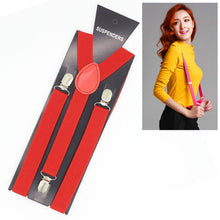 Load image into Gallery viewer, Candy-colored Stretch Polyester Adjustable Shoulder Strap Clip