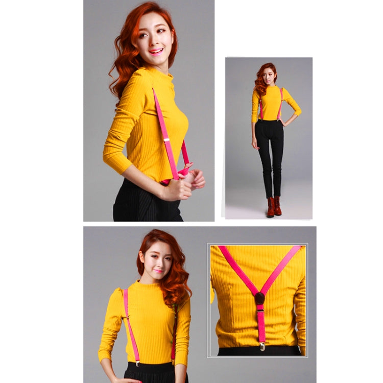 Candy-colored Stretch Polyester Adjustable Shoulder Strap Clip