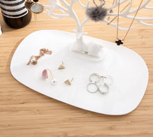 Load image into Gallery viewer, Plastic Antler Shaped Creative Ring Lipstick Rack Necklace Jewelry Cosmetic Storage Display Organizer
