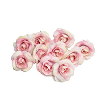 Load image into Gallery viewer, 10 Sets 4cm Artificial Flower Silk Rose Flower Head for Wedding Party Home Decoration