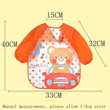 Load image into Gallery viewer, Baby Bibs Waterproof Long Sleeve Apron, One Size